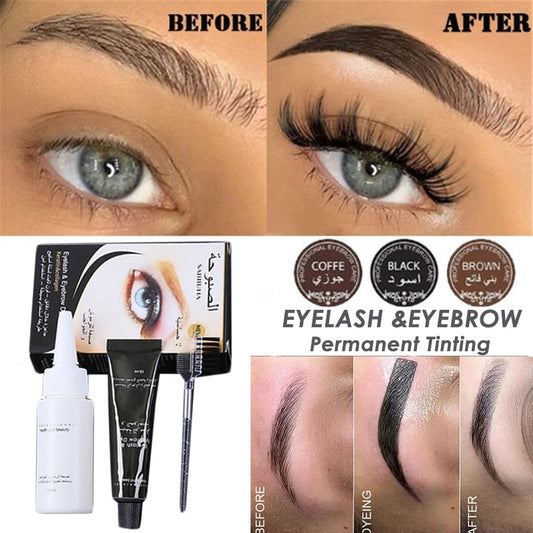 Henna Eyelash Eyebrow Dye Tint Gel