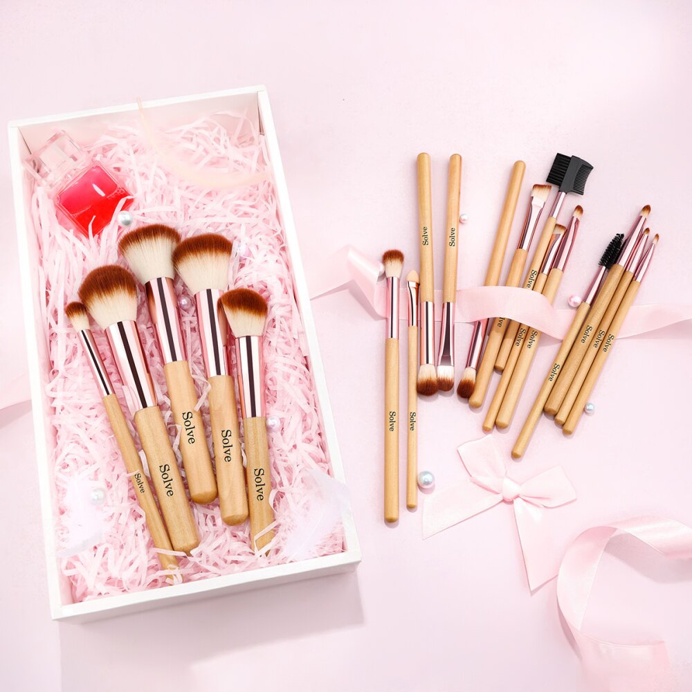 18pcs Makeup Brushes Powder Eye Shadow Foundation