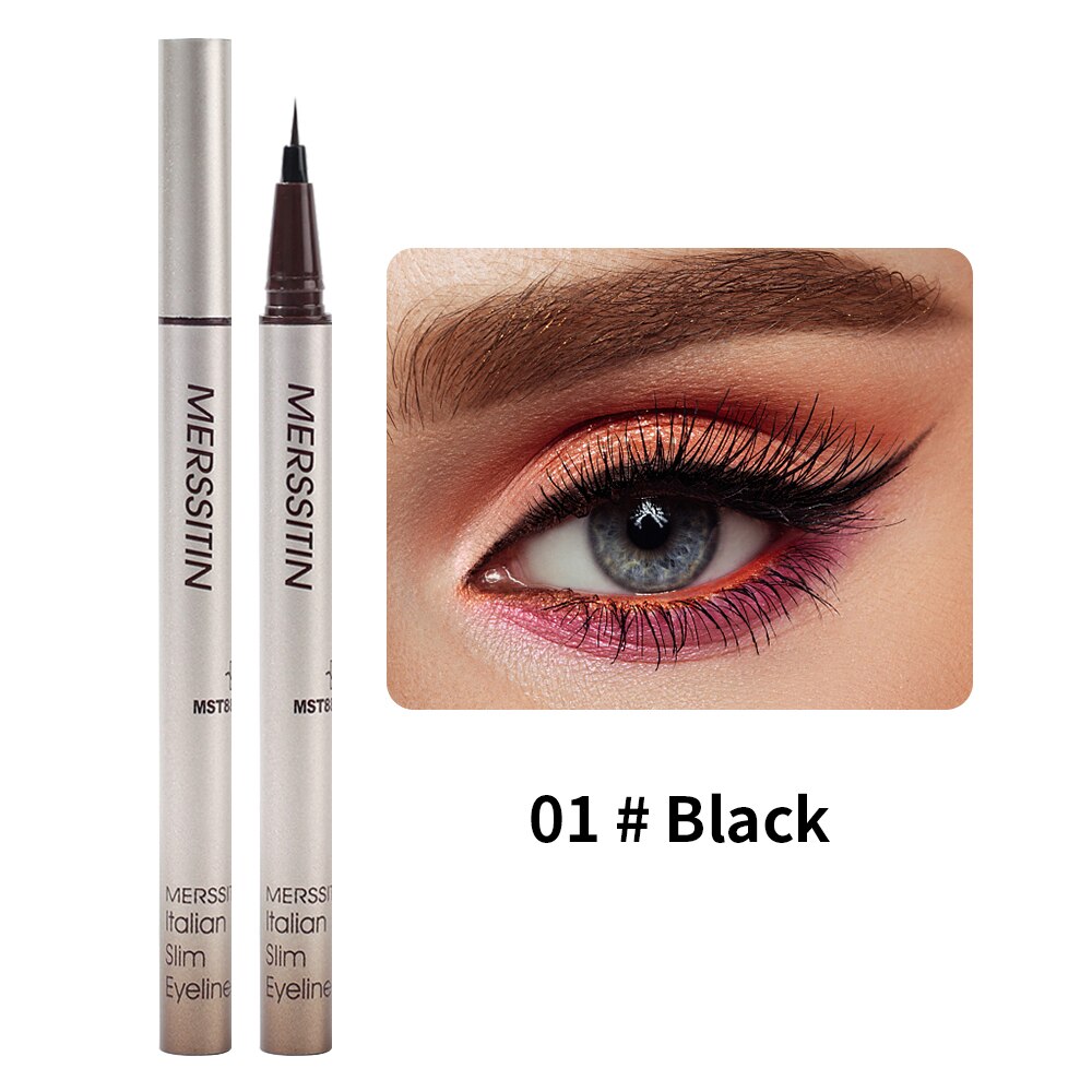Waterproof Black Brown Liquid Eyeliner Pen