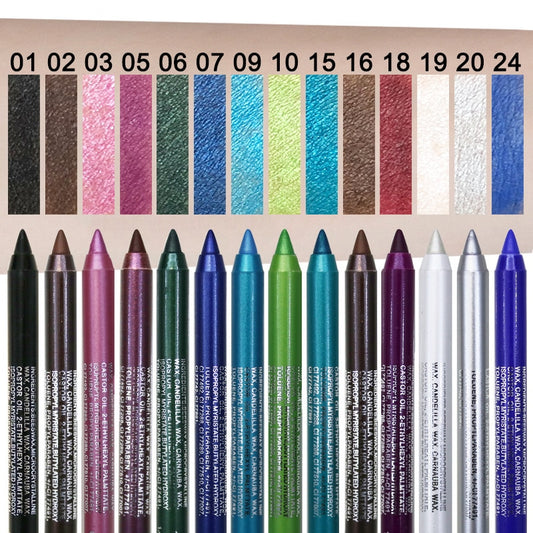 14 Color Eye Liner Pen Colored