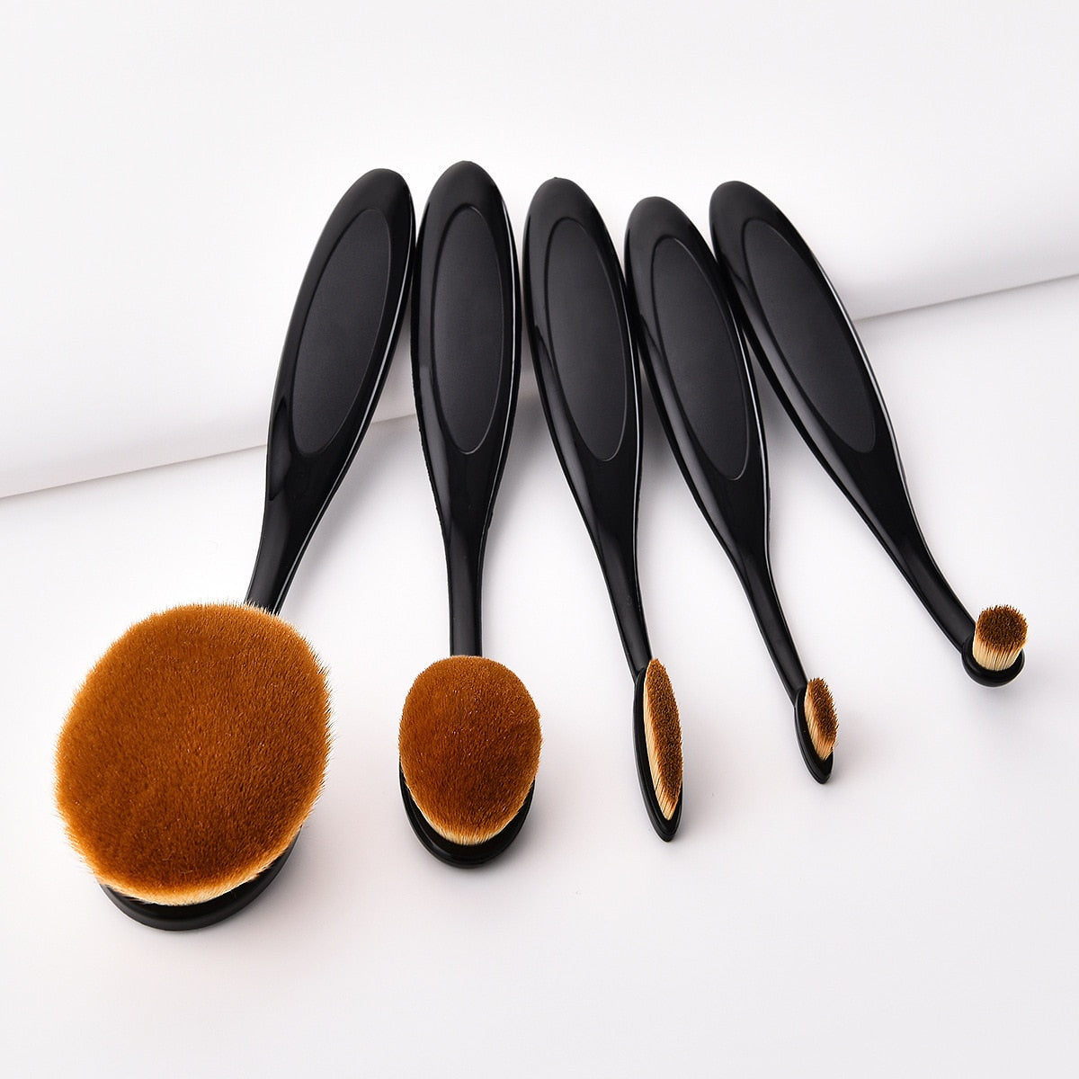 Portable  blending Oval Nylon Toothbrush