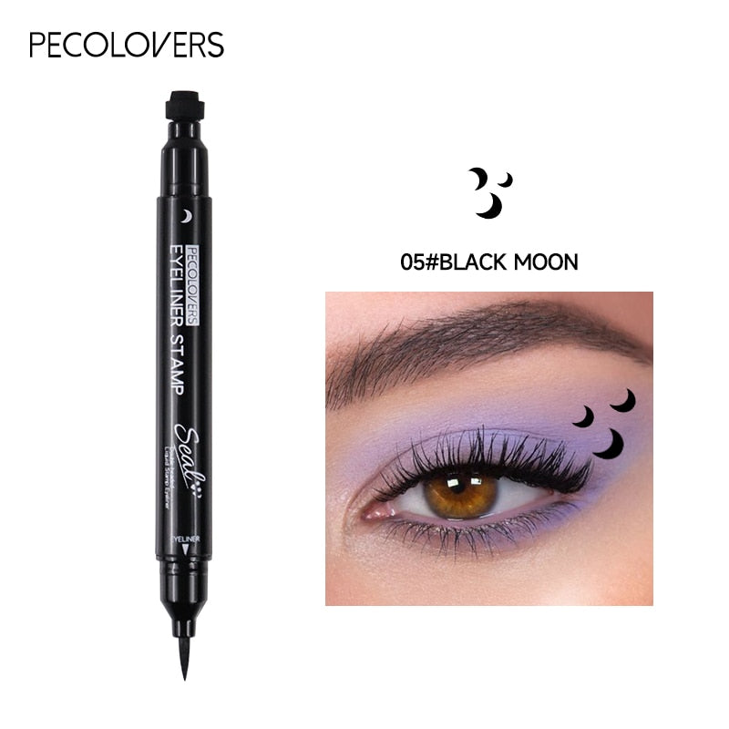 Double Head 2 In1 Waterproof Liquid Eyeliner