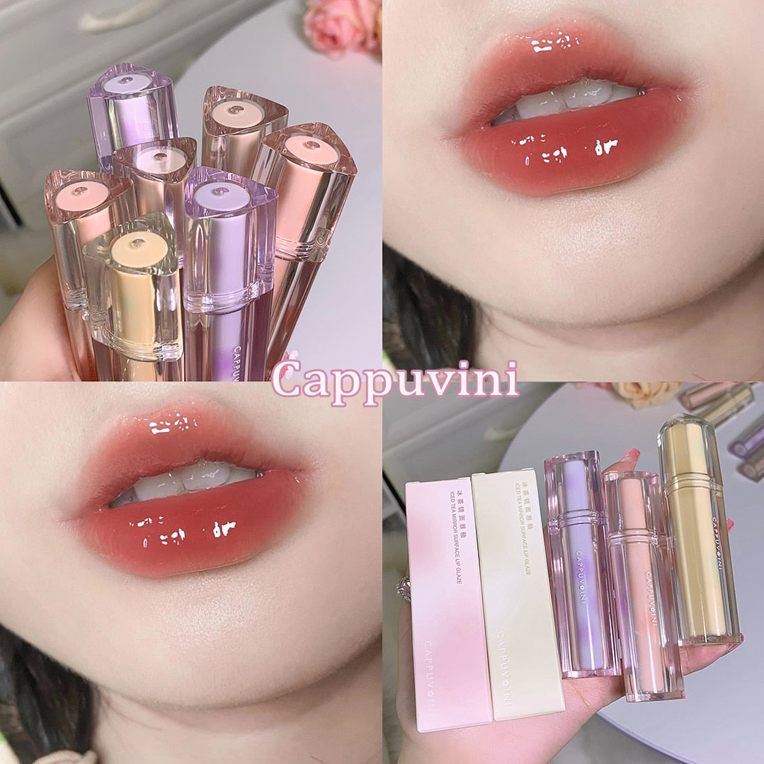 Iced Tea Mirror Lip Glaze Watery Lip