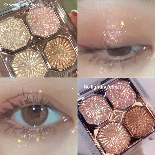 Pearly Eyeshadow Palette Bright Matte Shimmer
