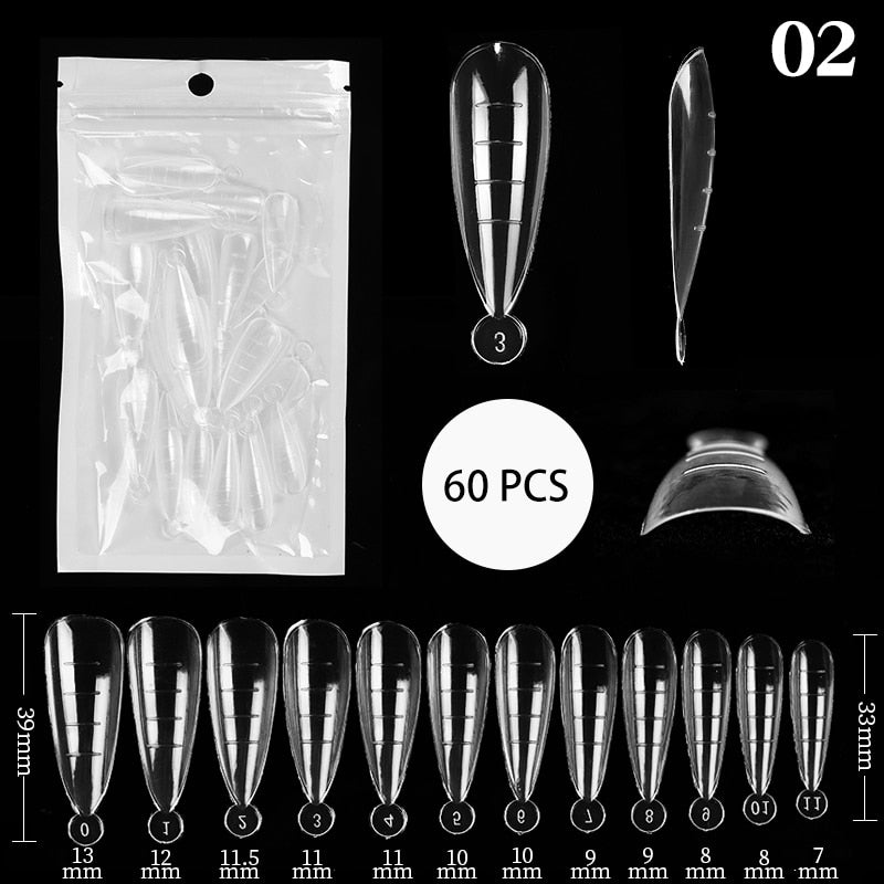 Quick Extension Nail Mold Tips Full Cover Nail