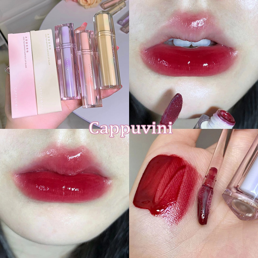 Iced Tea Mirror Lip Glaze Watery Lip