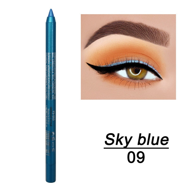 14 Color Eye Liner Pen Colored