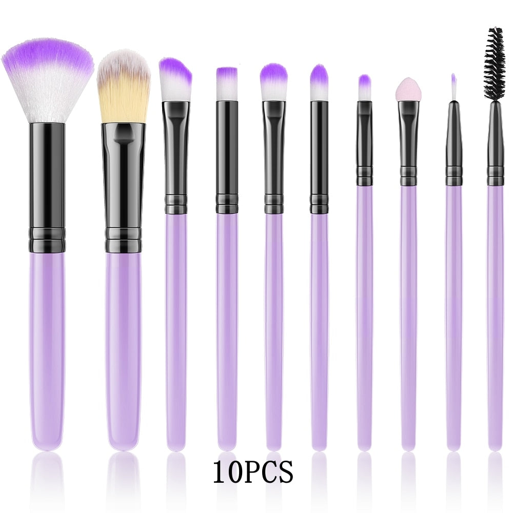 8/32PCS Makeup Brushes Set For Eye Shadow Foundation Powder