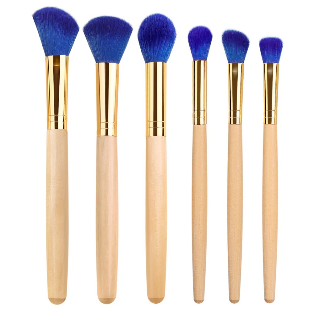 6Pcs Makeup Brush  Powder Blush