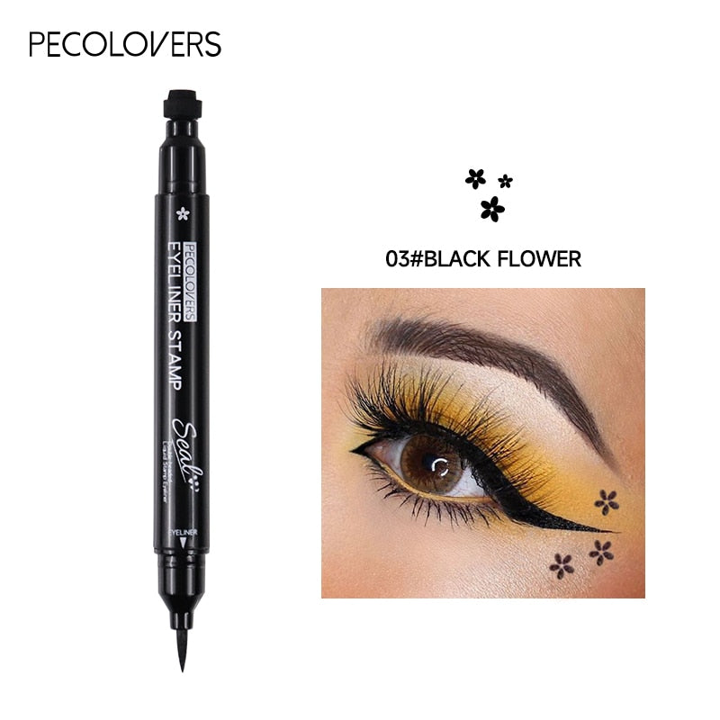 Double Head 2 In1 Waterproof Liquid Eyeliner