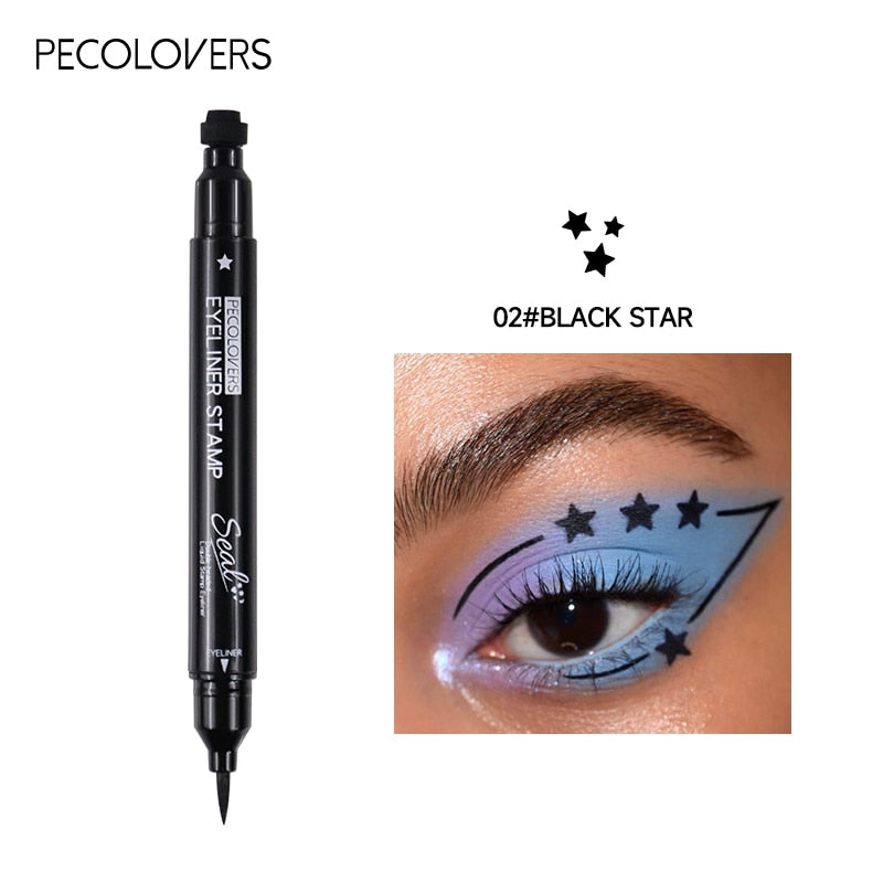 Double Head 2 In1 Waterproof Liquid Eyeliner