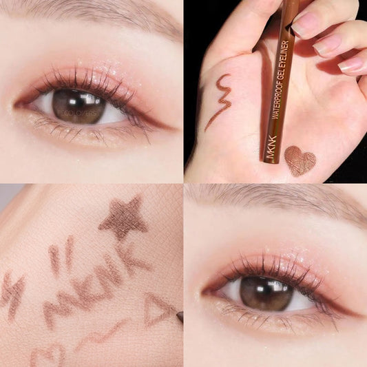 Waterproof Eyeliner Gel Pencil Red Brown