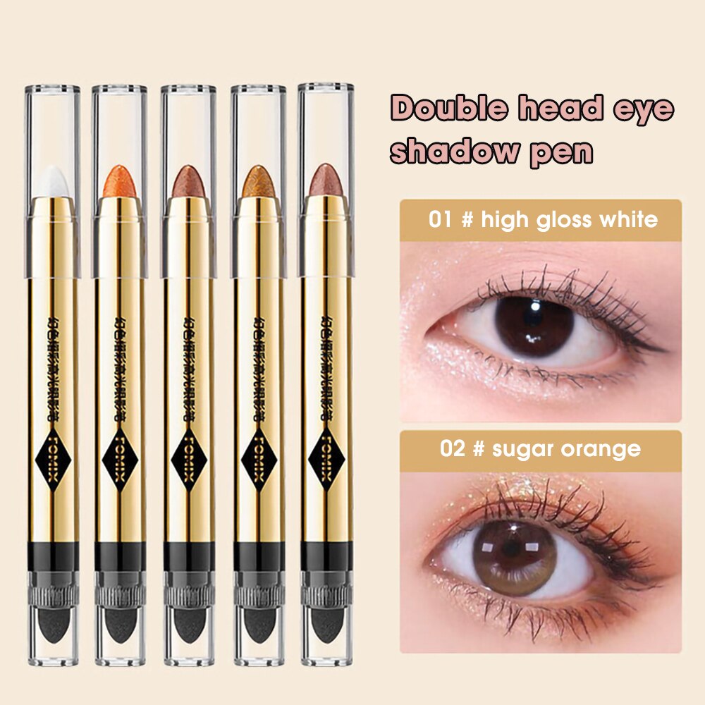 Pearlescent Double-ended Eyeshadow Pencil