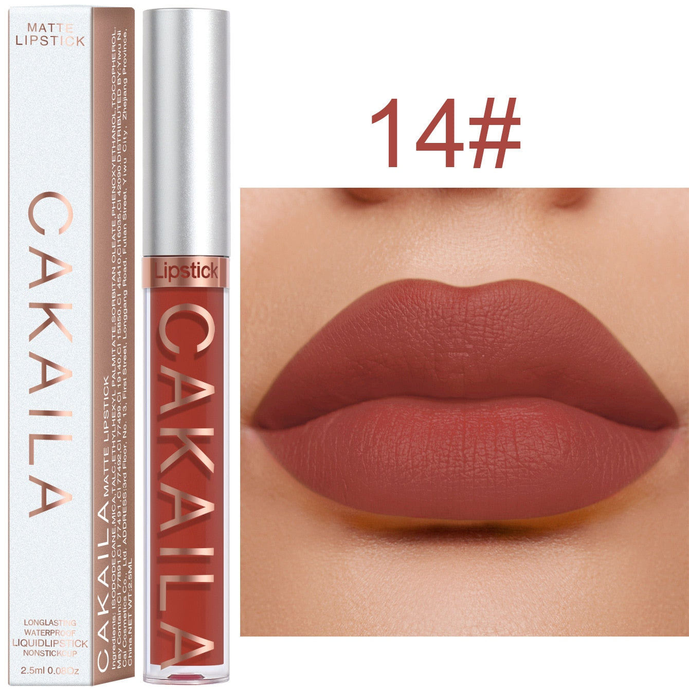Gloss Long Matte Pink Velvet Lipstick