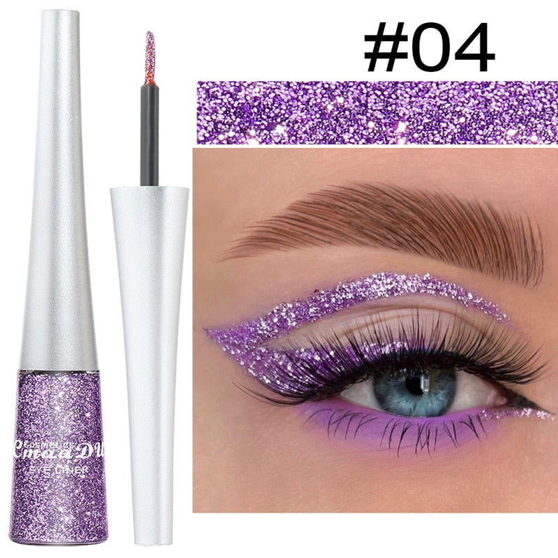 Glitter Liquid Eyeliner Pearlescent Diamond Eyeshadow