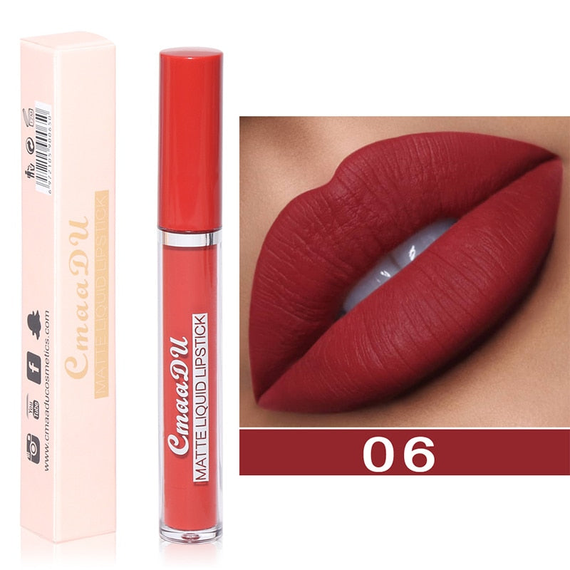 Sexy Velvet Matte Gloss Liquid Lipstick