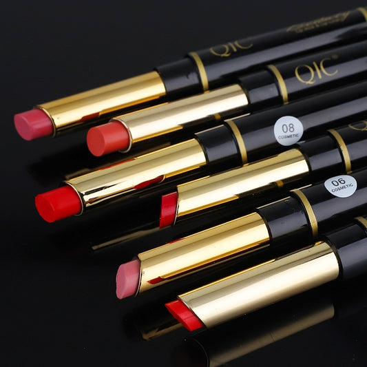 2 IN 1 Lip Liner Waterproof Matte Lipstick