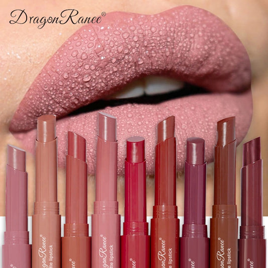 12 Color Matte Lipstick Nude Pink Matte