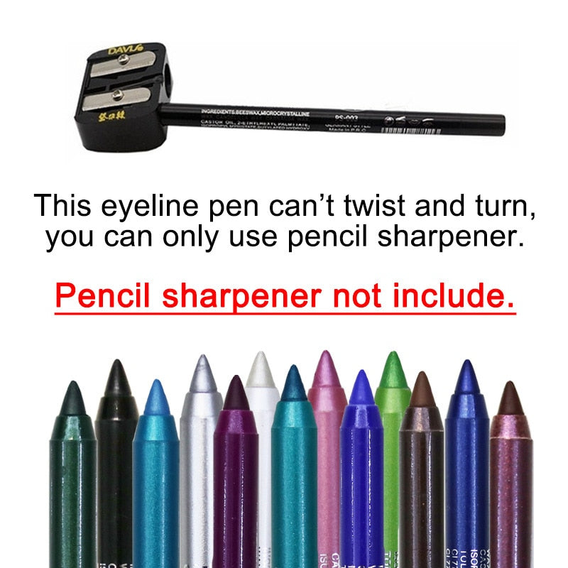 14 Color Eye Liner Pen Colored