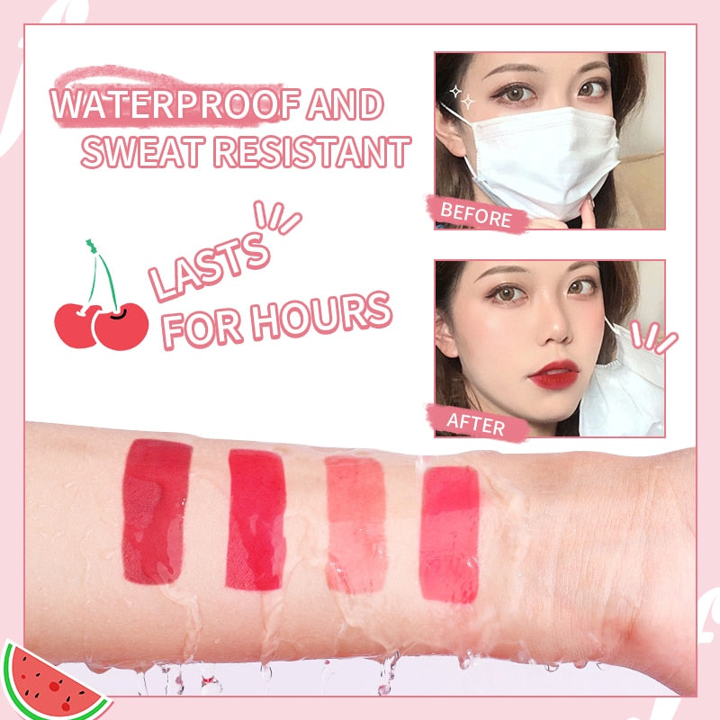 Full Color Makeup Matte Mirror Waterproof Lipstick