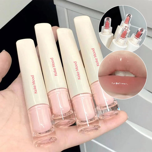 Jelly Lip Gloss Tube Pigments Lip Care Moisturizing