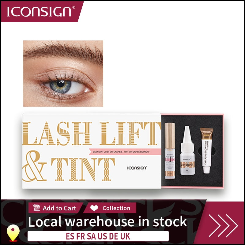 Lash Lift and Tint Kit Professional Eyelash Lifting Calia