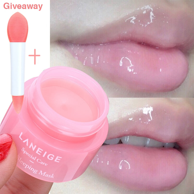 Korea Whitening Cream  Hydrated Balm Pink Lips