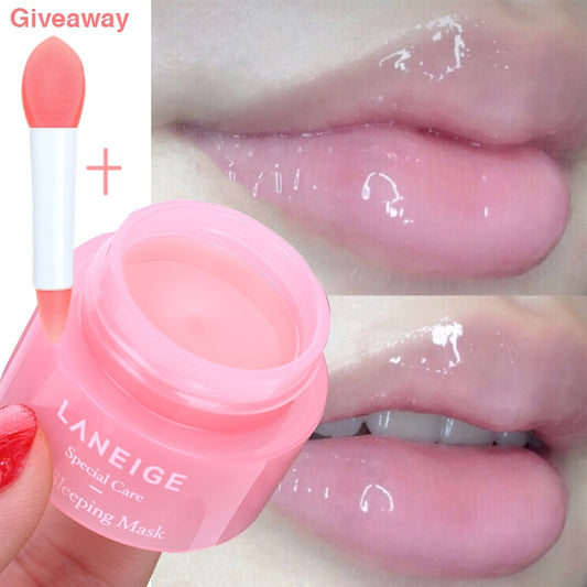 Korea Whitening Cream  Hydrated Balm Pink Lips