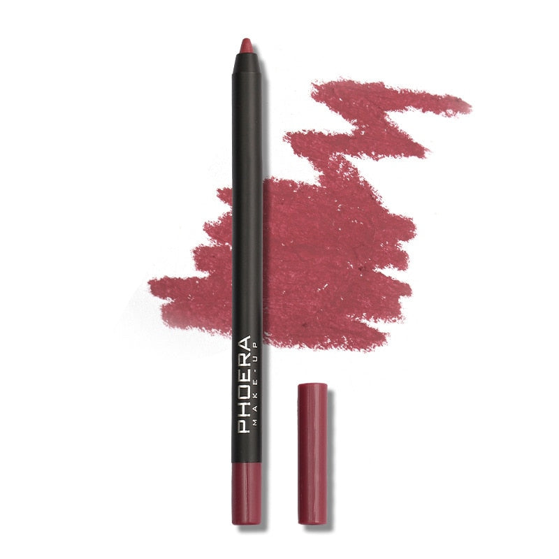 Waterproof Matte Pencil Sexy Red Contour Tint Lipstick