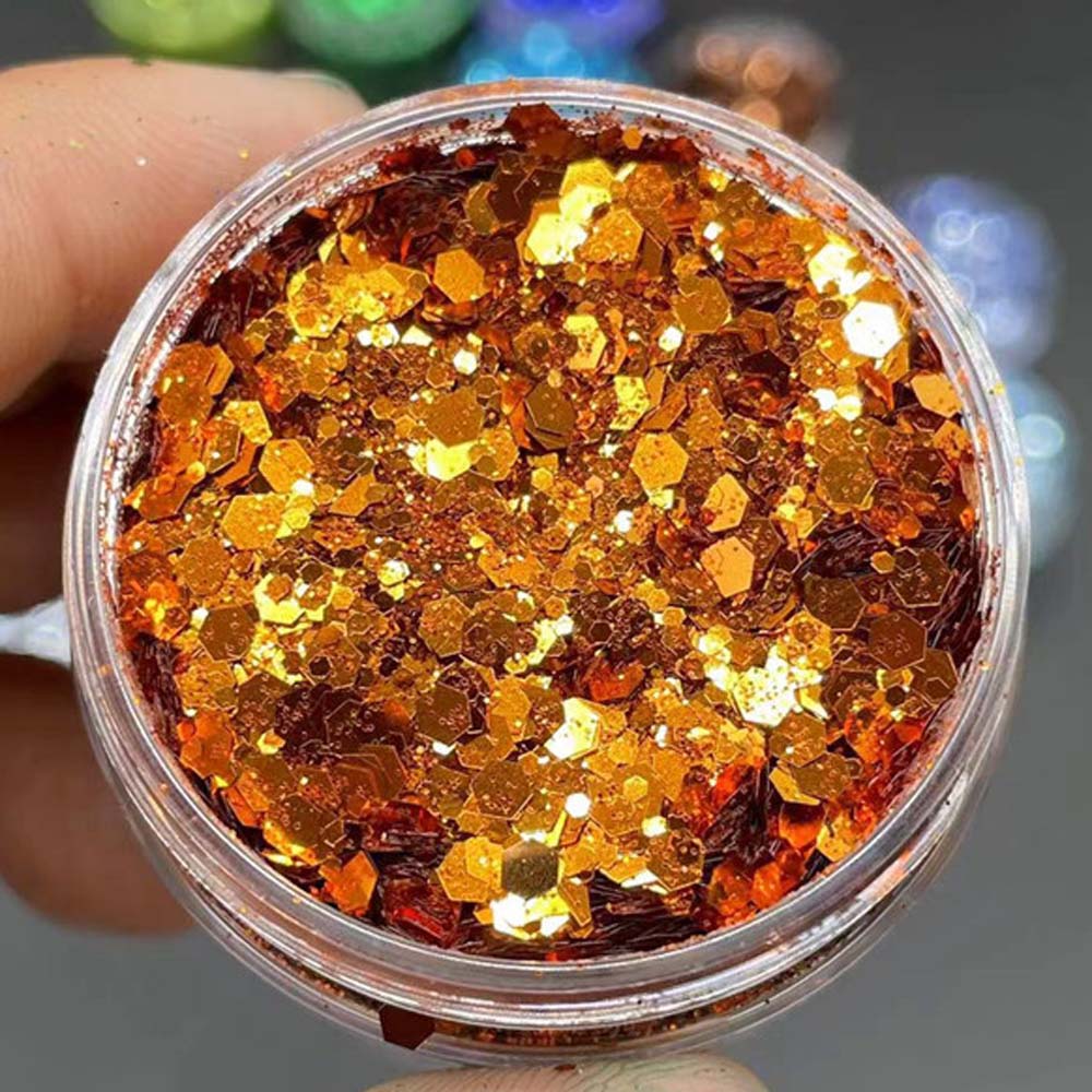 10g/Bag Iridescent Art Glitter Sequins Holographic Nail
