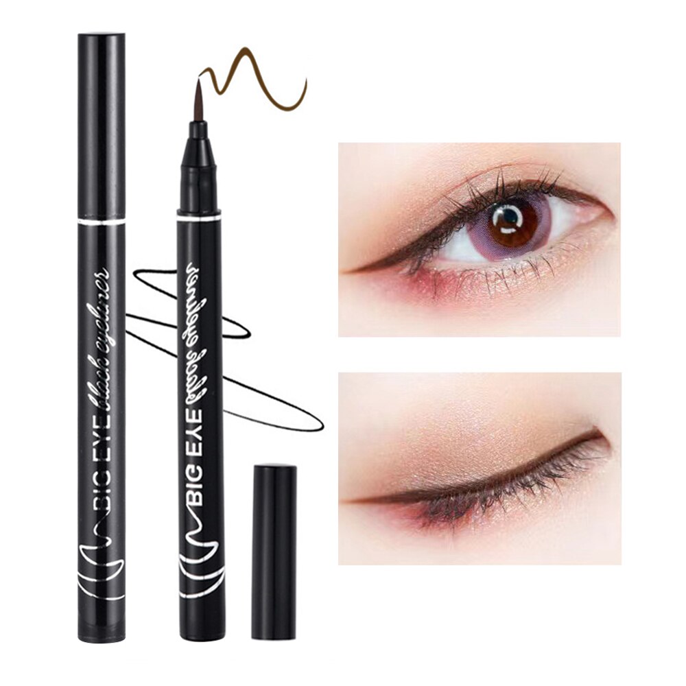 Waterproof Black Brown Liquid Eyeliner Pen