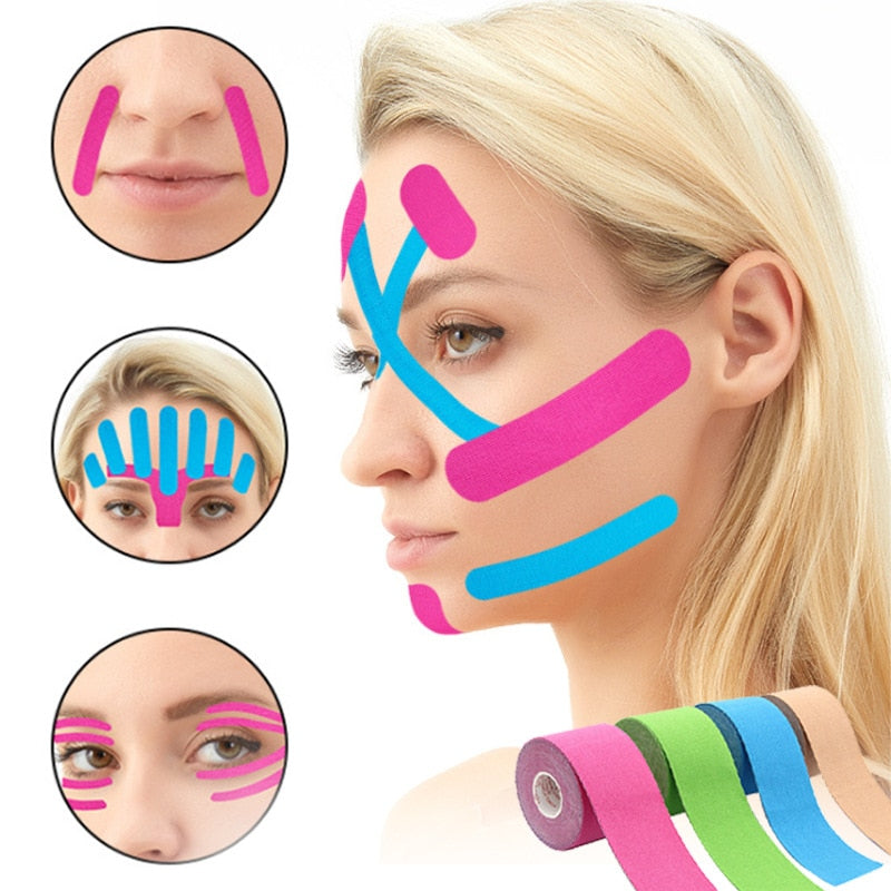 2.5CM*5M Face V Line Neck Eyes Lifting Wrinkle Remover Sticker