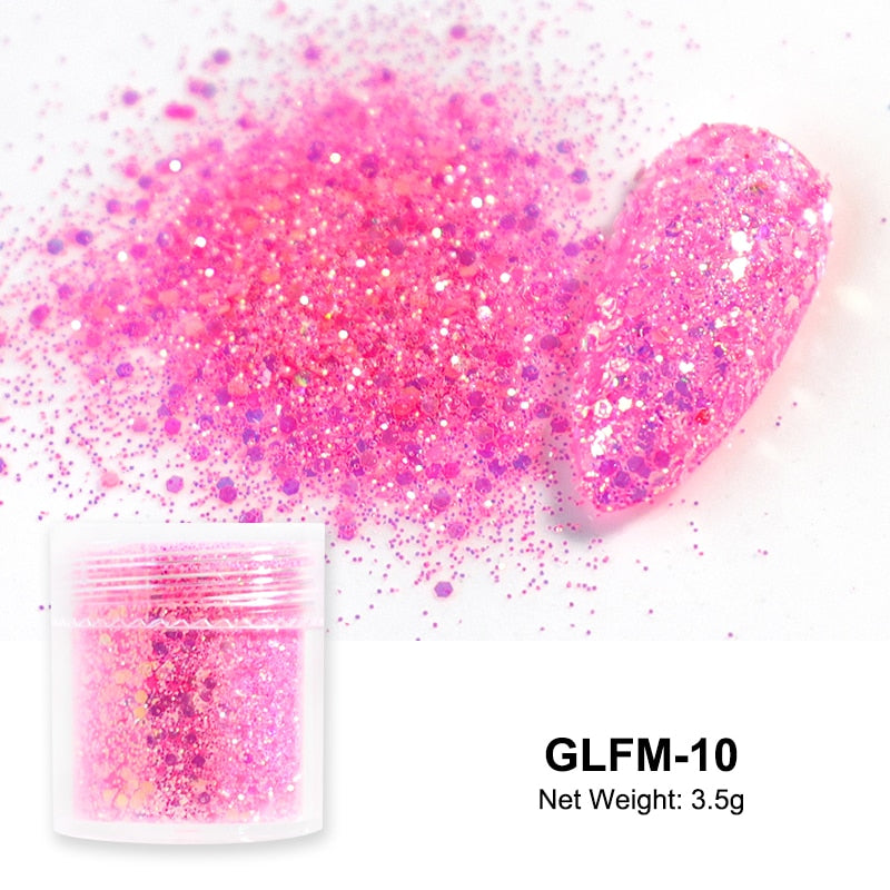 3.5g Iridescent Sugar Nail Glitter