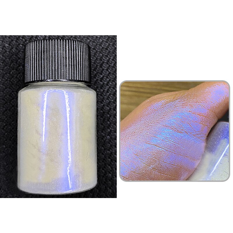 Holographic  Dust Ice Neon Mermaid Mirror Glitter Pearl Aurora Nail