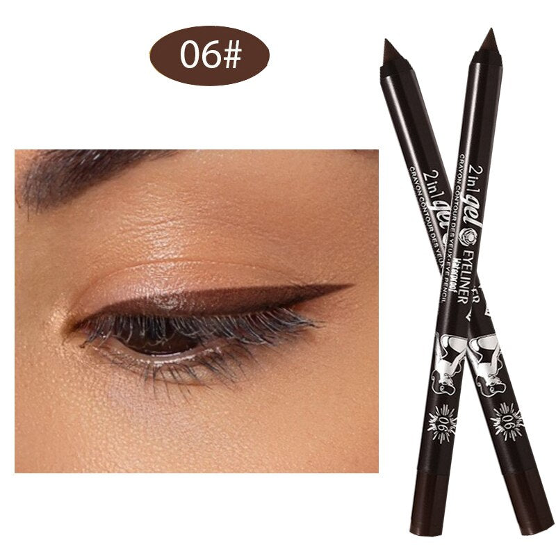Waterproof Matte Eyeliner Gel Pencil