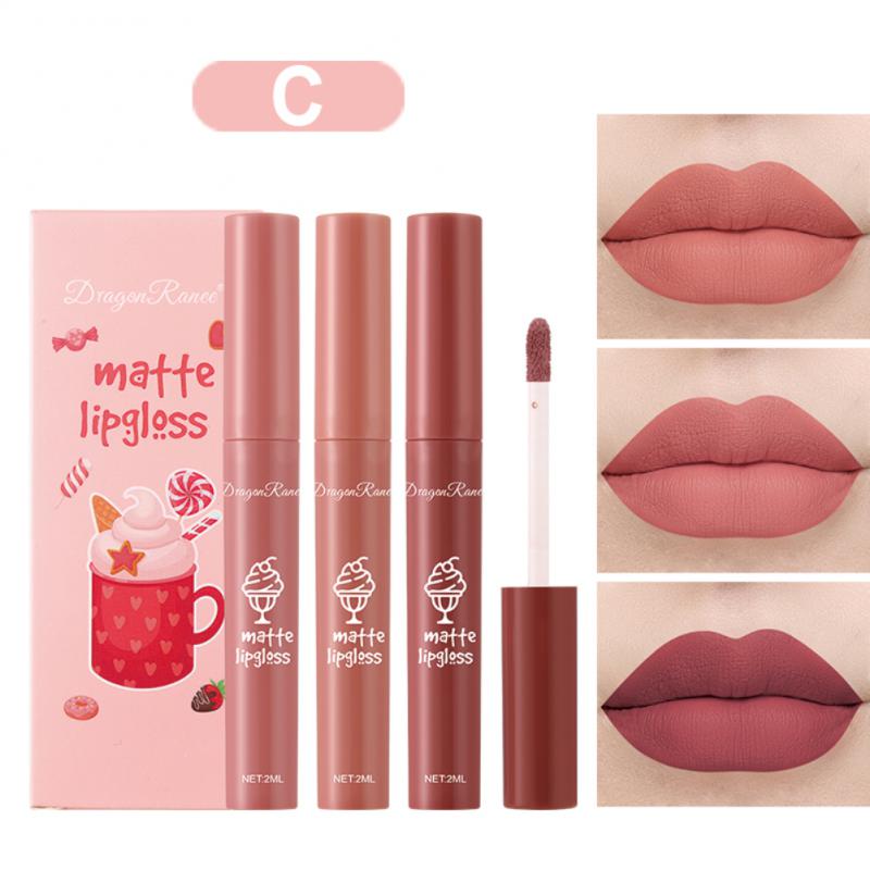 Velvet Matte Gloss Set Matte  Waterproof Lipstick