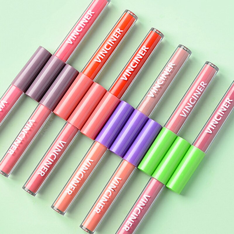 Lip Gloss Set Nude Waterproof Liquid Lipstick