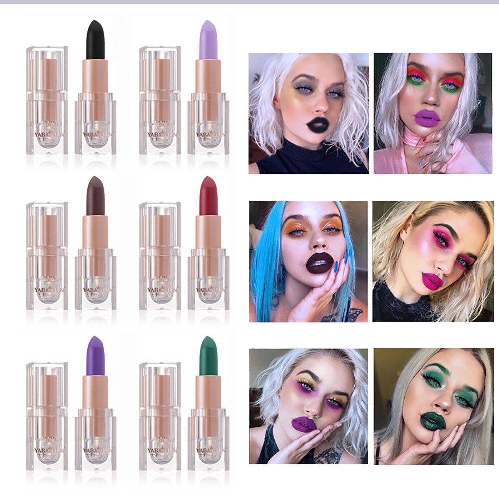 Matte Lipstick Christmas Halloween Party Lip Make Up