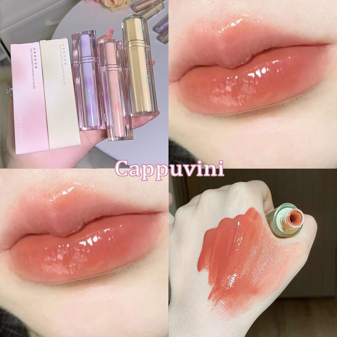 Iced Tea Mirror Lip Glaze Watery Lip
