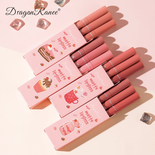 Velvet Matte Gloss Set Matte  Waterproof Lipstick