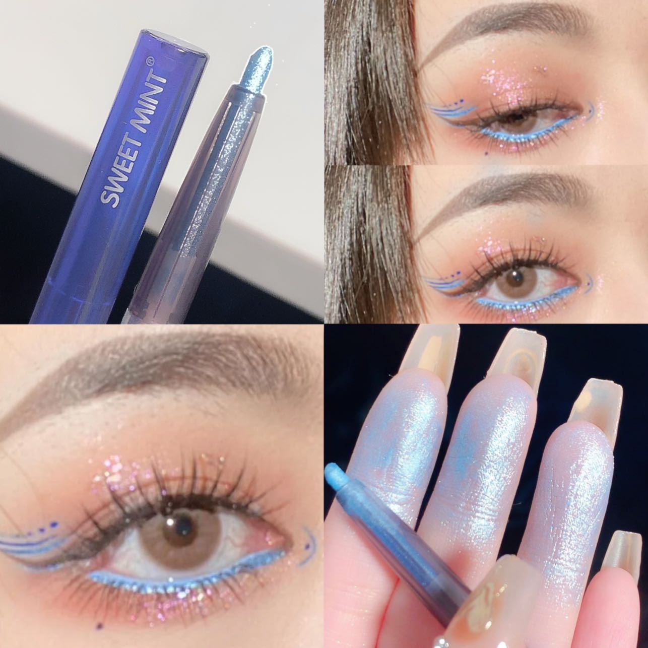 Shiny Diamond Eyeliner Pencil Women Makeup