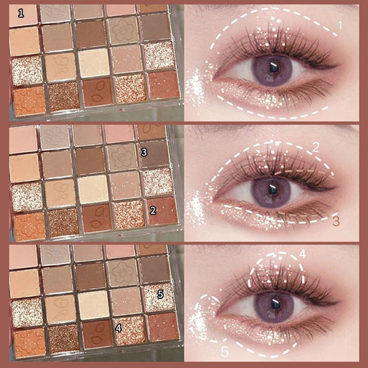 Cream Gliter for Eye Shadow Waterproof Makeup