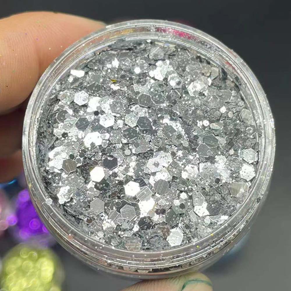 10g/Bag Iridescent Art Glitter Sequins Holographic Nail