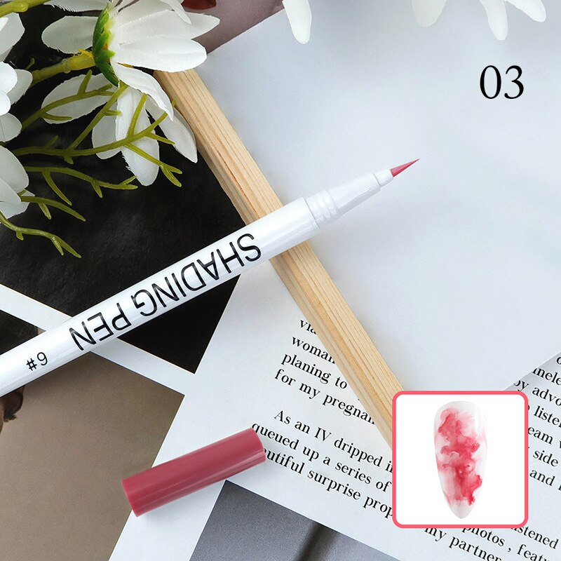 1 Pc Waterproof Nail Art Graffiti Pen