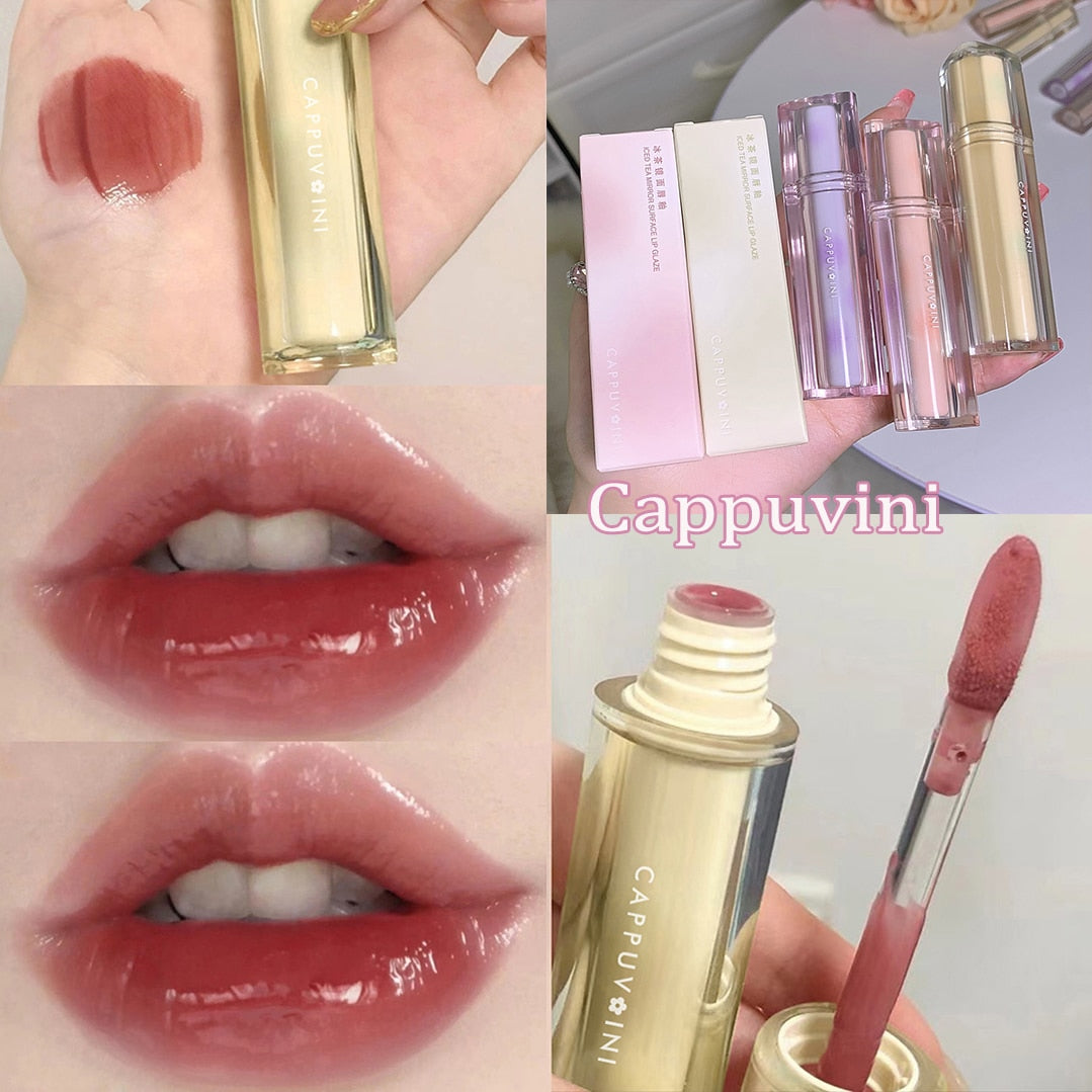 Iced Tea Mirror Lip Glaze Watery Lip
