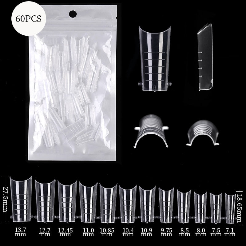 Quick Extension Nail Mold Tips Full Cover Nail
