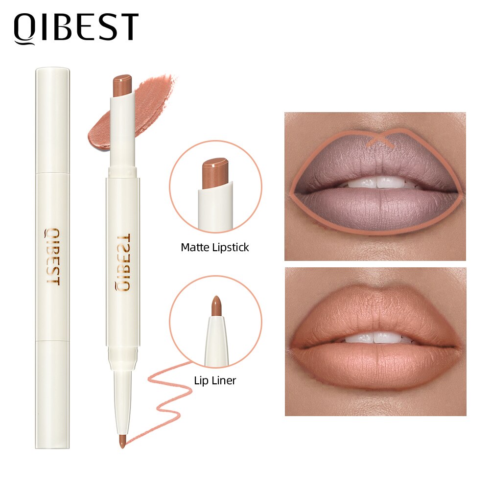 Matte Lipstick Pencil Lip Cosmetic