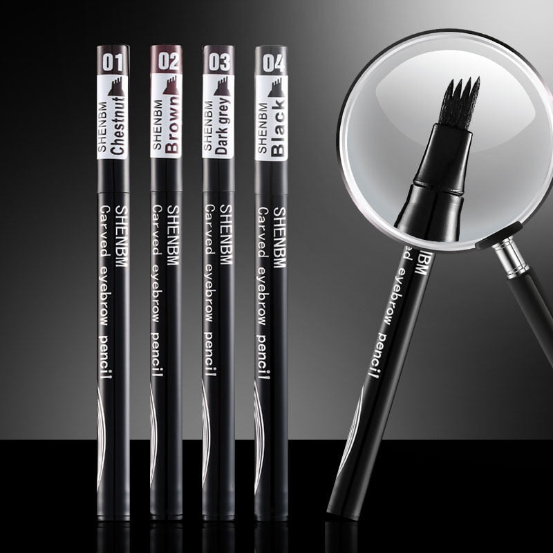 Waterproof 4 Points Eyebrow Pen