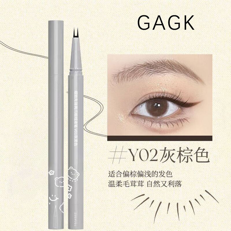 Ultra-thin 2 Fork Tip Liquid Eyeliner Pencil