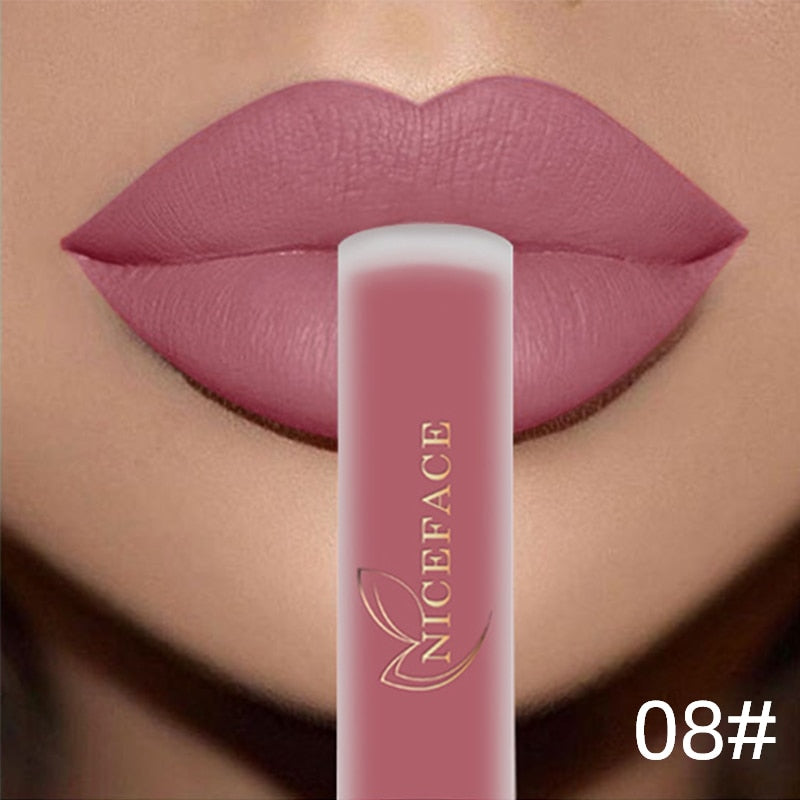 NICEFACE Nude Liquid  Velvet Matte Lip